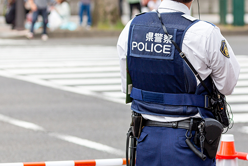 警察官 写真